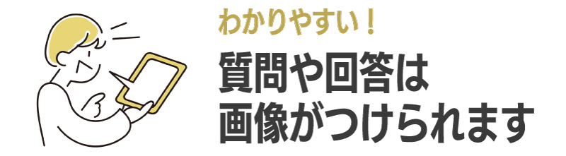 画像と文章を使って質問ができる