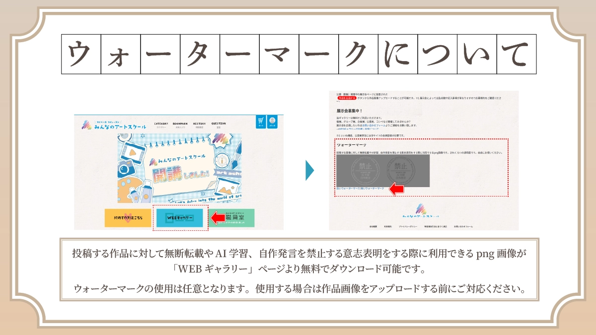 ウォーターマーク